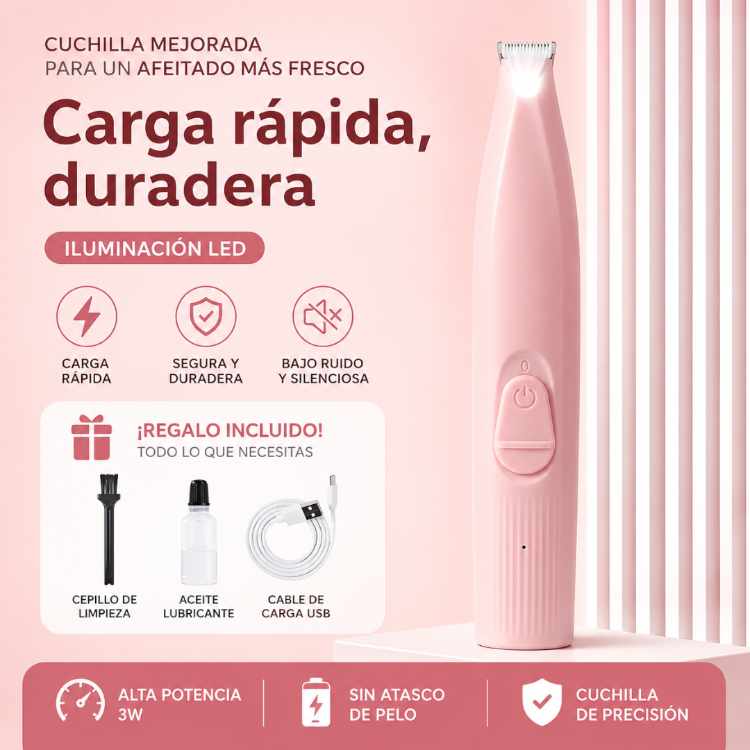 Pet Trimmer - Cortapelos de Precisión para Mascotas