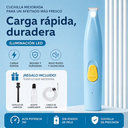 Pet Trimmer - Cortapelos de Precisión para Mascotas